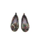 Espadrile copii H&M 24, material textil, multicolor - imagine 3