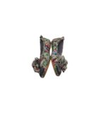 Espadrile copii H&M 24, material textil, multicolor - imagine 4