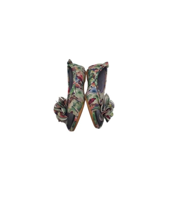 Espadrile copii H&M 24, material textil, multicolor - imagine 4