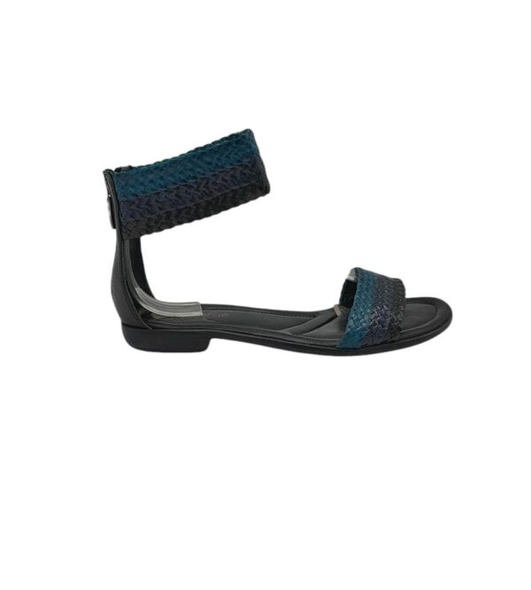 Sandale dama Aldo Brue  38, piele, albastru - imagine 1