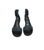Sandale dama Aldo Brue 38, piele, albastru - imagine 4