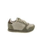 Adidasi dama Wooden 39 , piele intoarsa , material textil , alb gri