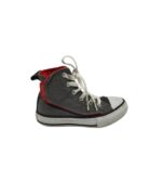 Tenisi copii Converse 27 , material textil , negru rosu