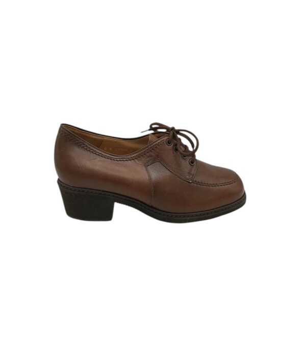 Pantofi dama Ilca 39 , piele , maro - imagine 1