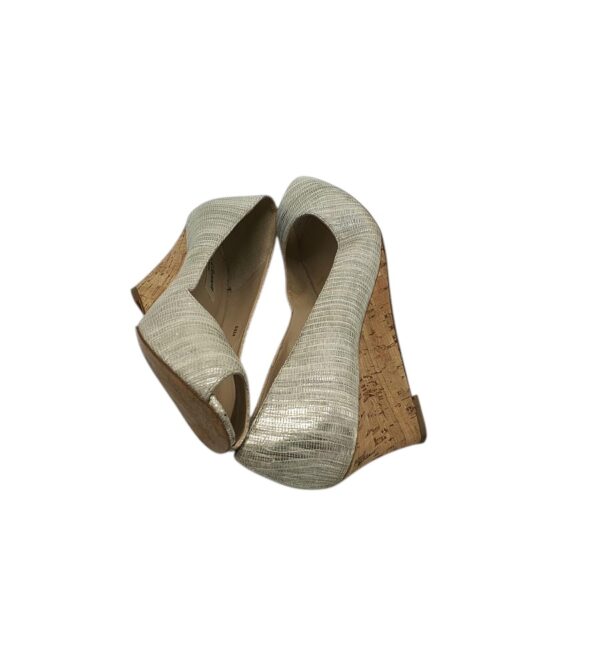 Sandale dama Bennett 37 , imitatie piele , gri - imagine 3