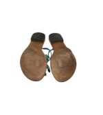 Saboti dama SPM 39 , piele , albastru - imagine 3
