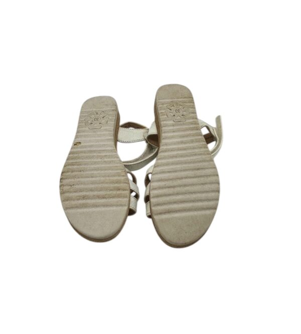 Sandale copii Graceland 33 , imitatie piele , alb - imagine 3