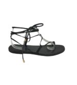 Sandale dama Asos 42 , imitatie piele , negru