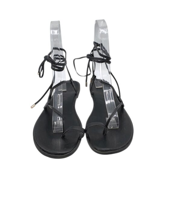 Sandale dama Asos 42 , imitatie piele , negru - imagine 5