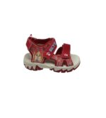 Sandale copii 23 , imitatie piele , material textil , rosu