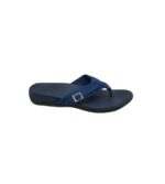 Saboti dama 36 , material textil , bleumarin