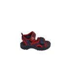 Sandale copii Walkright 23 , material textil , imitatie piele , rosu bleumarin