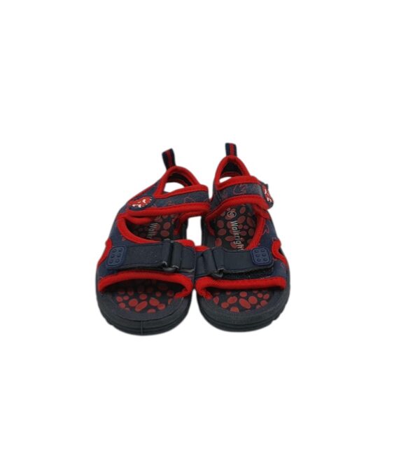 Sandale copii Walkright 23 , material textil , imitatie piele , rosu bleumarin - imagine 5