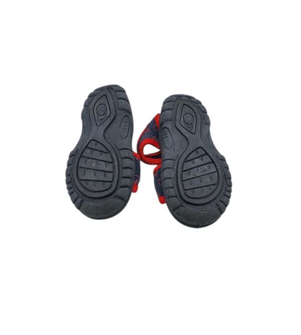 Sandale copii Walkright 23 , material textil , imitatie piele , rosu bleumarin - imagine 3