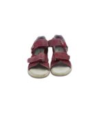 Sandale copii Cupcake 22 , piele intoarsa , rose - imagine 5