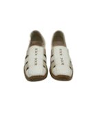 Pantofi dama Rieker 40 , imitatie piele , alb bej - imagine 5