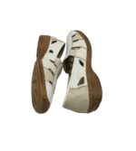 Pantofi dama Rieker 40 , imitatie piele , alb bej - imagine 4