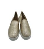 Espadrile dama H&M 39 , imitatie piele , auriu - imagine 5