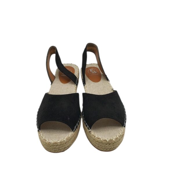 Sandale dama Franco Banetti 40 , material textil , negru - imagine 5