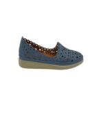 Balerini dama Akadia  37 , piele , albastru