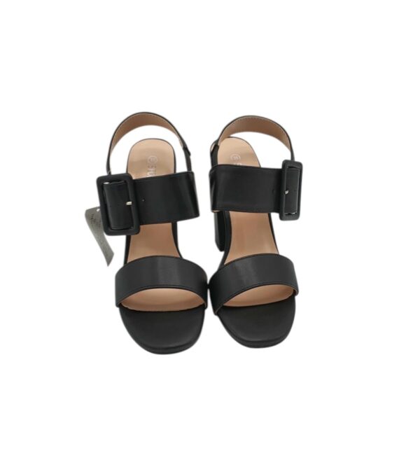 Sandale dama Second Lady 36 , imitatie piele , negru - imagine 5