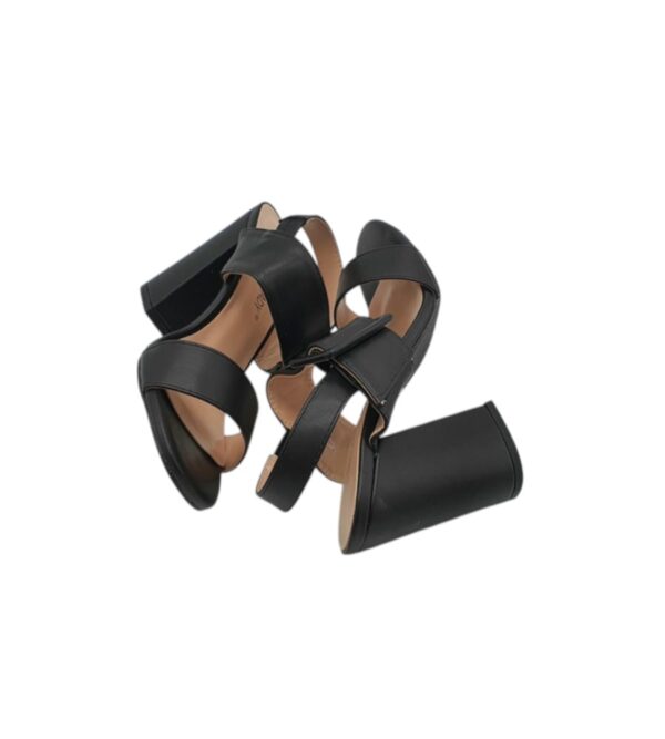 Sandale dama Second Lady 36 , imitatie piele , negru - imagine 4
