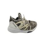 Adidasi dama Reebok 38 , material textil , imitatie piele , negru alb