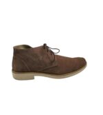Ghete barbati Roman Rok 44 , piele intoarsa , maro