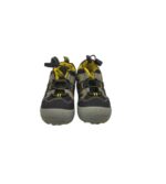Adidasi copii Mishansha 24 , material textil , imitatie piele , negru gri - imagine 5