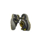 Adidasi copii Mishansha 24 , material textil , imitatie piele , negru gri - imagine 4