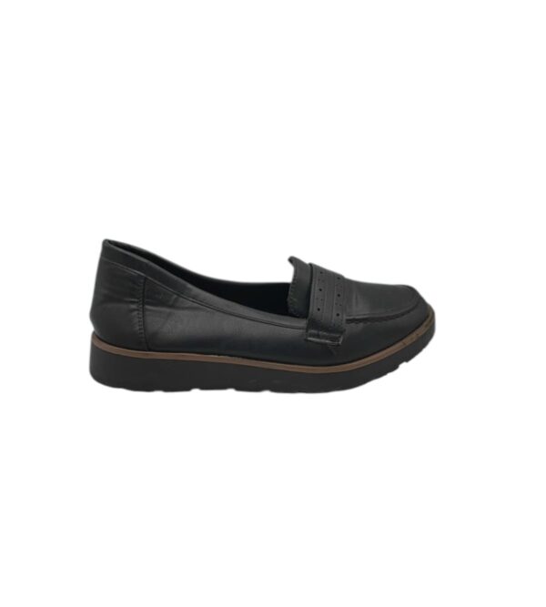 Pantofi dama Ema 38 , imitatie piele , negru - imagine 1