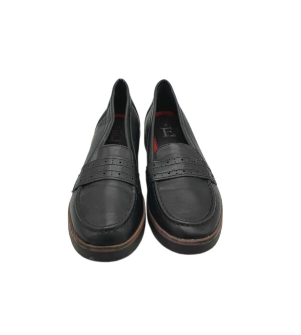 Pantofi dama Ema 38 , imitatie piele , negru - imagine 5
