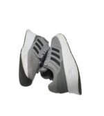 Adidasi barbati Adidas 42 , material textil , gri - imagine 4