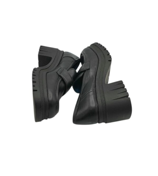 Botine dama Catwalk 37 , imitatie piele , negru - imagine 4