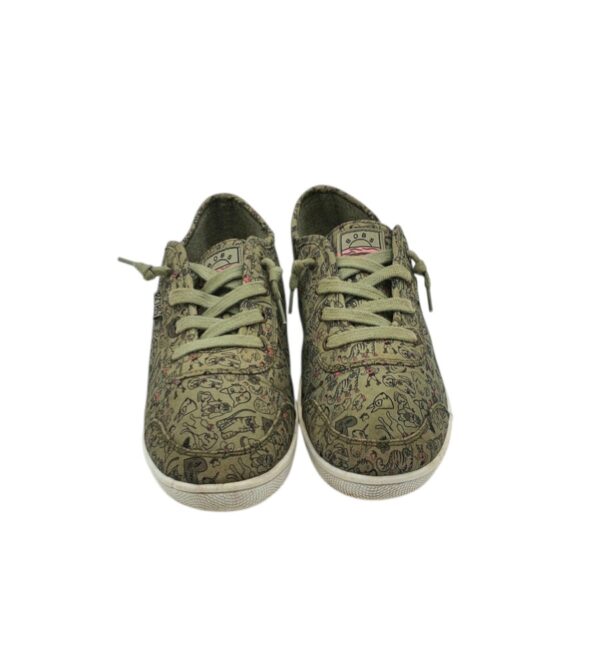 Adidasi dama Skechers 39 , material textil , verde - imagine 5