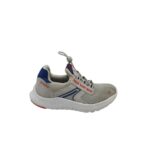 Adidasi copii Lilly & Dan 32 , material textil , gri albastru