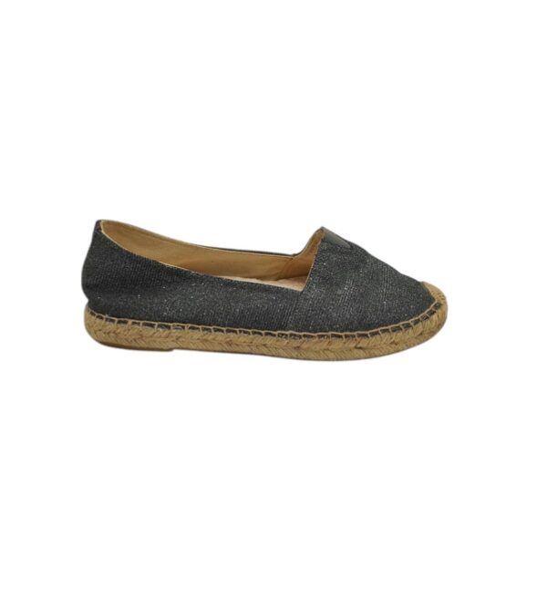 Espadrile dama Limelight 39 , material textil , gri negru - imagine 1