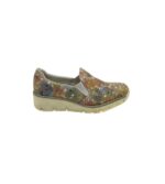 Espadrile dama Rieker 38 , imitatie piele , multicolor