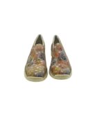 Espadrile dama Rieker 38 , imitatie piele , multicolor - imagine 5