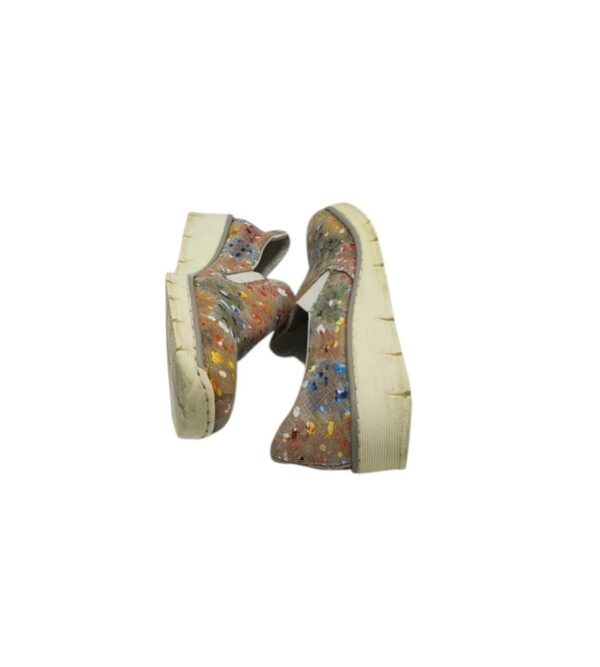 Espadrile dama Rieker 38 ,  imitatie piele , multicolor - imagine 4