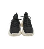 Adidasi dama 38 , material textil , negru alb - imagine 5