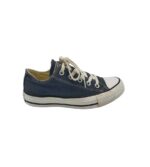 Tenisi dama Converse 36 , material textil , bleumarin alb