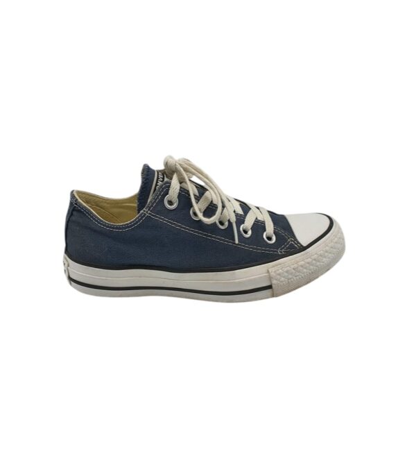 Tenisi dama  Converse 36 , material textil , bleumarin alb - imagine 1