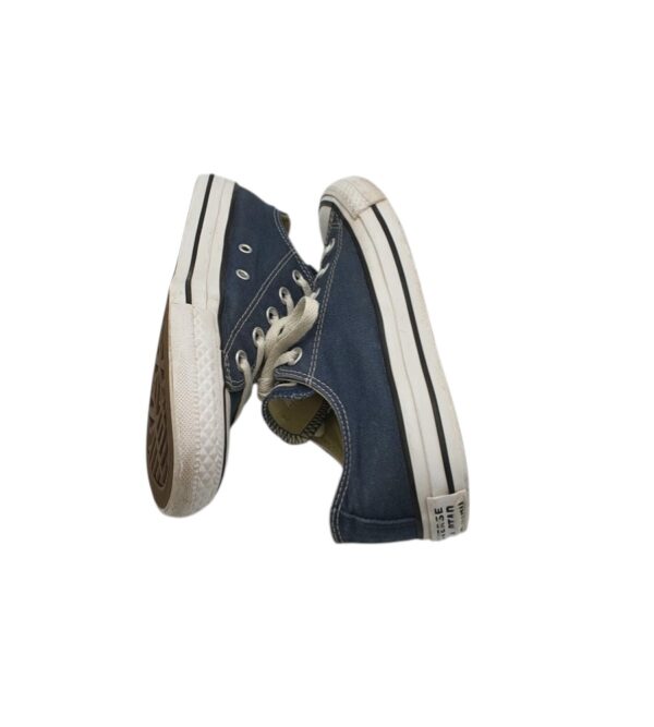 Tenisi dama  Converse 36 , material textil , bleumarin alb - imagine 4