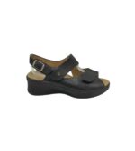 Sandale dama Finn Comfort 38 , piele , negru