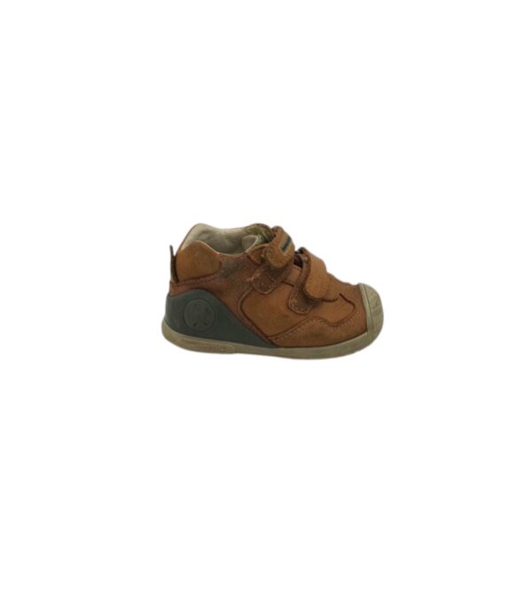 Ghete copii Biomecanics 23 , piele , maro - imagine 1