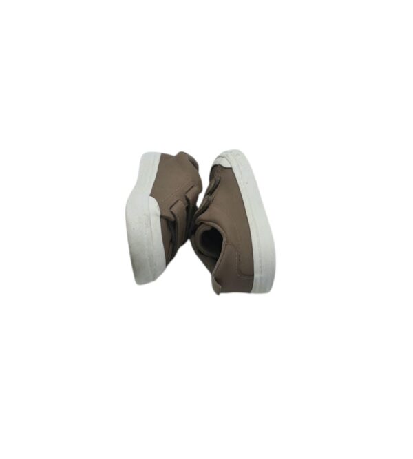 Adidasi copii H&M 23 , imitatie piele , maro alb - imagine 4