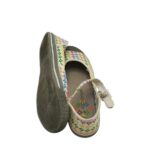Espadrile dama Clockhouse 40 , material textil , alb gri galben - imagine 4