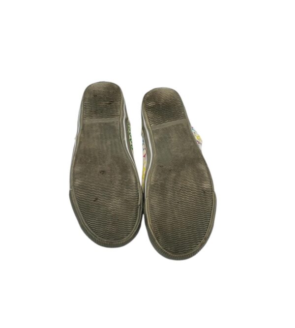 Espadrile dama Clockhouse 40 , material textil , alb gri galben - imagine 3