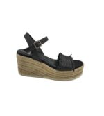 Sandale dama Kanna 39 , imitatie piele , negru